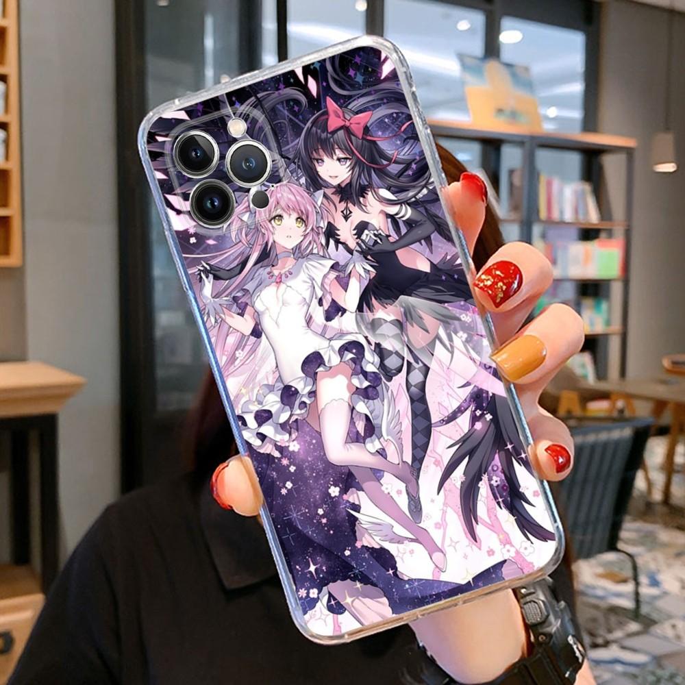 Puella Magi Madoka Magica Phone Case For iPhone 15 14 11 12 13 Mini Pro XS Max Cover 6 7 8 Plus X XR SE 2020 Funda Shell