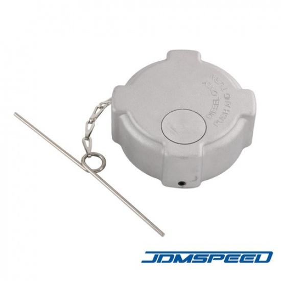 

1PC Aluminum 1/4 Turn Non-Locking Diesel Fuel Cap for Freightliner Trucks