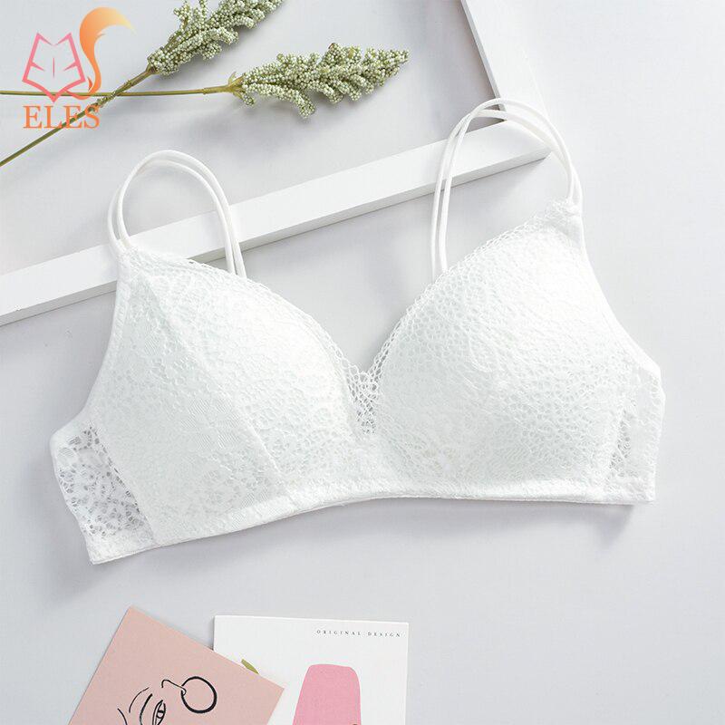 Women Seamless Sexy Lace Bras Wireless Push Up Soft Undearwear Bralette Lingerie