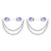 1pair Cute Rhinestone Fake Nipple Rings Non Piercing Nipple Cuff For Women Intimate Body Jewelry Accessory Gift