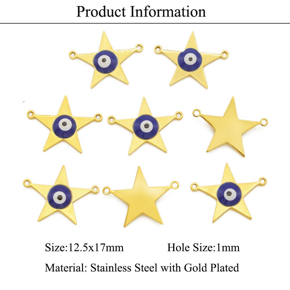 

Подвеска-кулон «Дьявольский глаз» из титановой стали Qimu