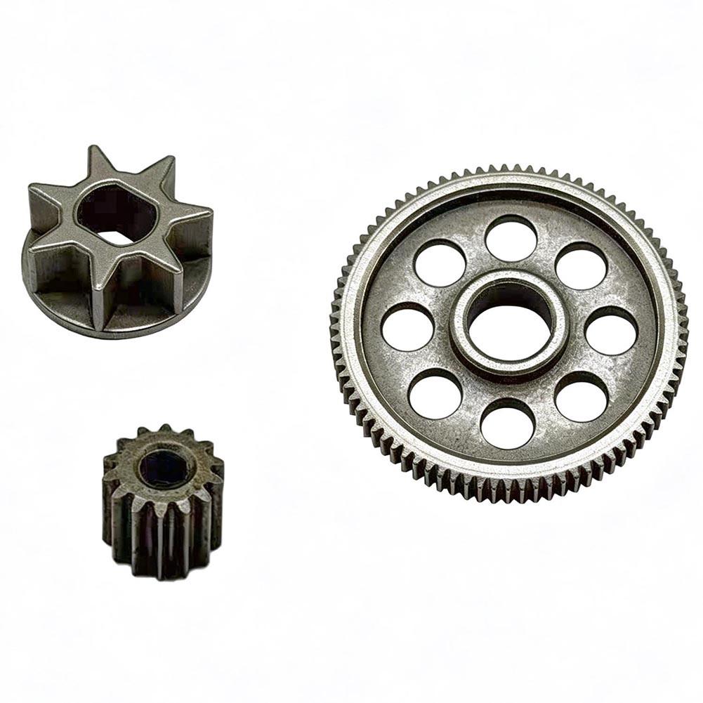 Electric Chain Saw Gear Replacement for Rechargeable Logging Saw Metal 3 Pack