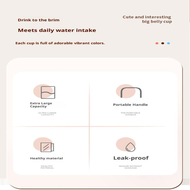 350/500Ml Stainless Steel Coffee Mug Insulated Water Cup Portable Double Wall Vacuum Flask Leak-Proof With Lid Travel Coffee Cup