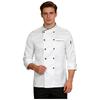 Kochjacke für Unisex, Hotel, Küche, Kantine, Kochmantel, Lebensmittelservice, Arbeitsuniform für Männer und Frauen