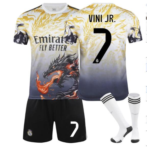 New All Collection No. 7 Ronaldo 10 Messi Football Sports Suit Harland Mbappe Jersey