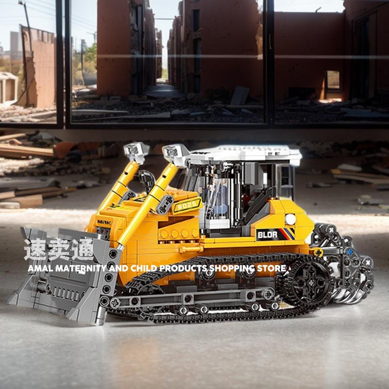 Self-assembly Urban area High-Quality Technology High-Quality Moc High-Quality Wheel High-Quality Loader Large size High-Quality Truck High-Quality