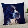 Spaniel Animal Pillowcase  Modern Home Living Room Decoration