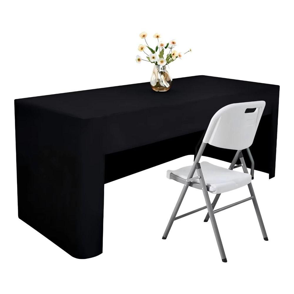 Spandex Stretch Tablecloth Solid Color Sign-In Table Cloth Elegant Table Cover Conference Table