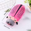 Pet Dog Toy: Cartoon Beetle Squeaky Plush with Crinkle Paper, Teething Cleaning & Chewing Toy for Boredom Relief