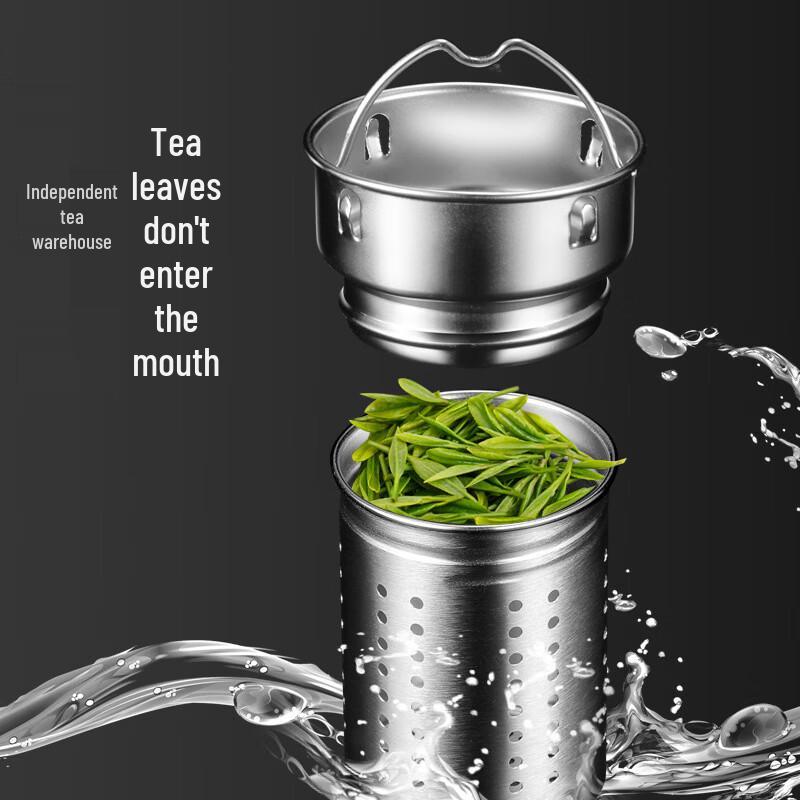 Smart LED Temperature Display Insulated Tea Bottle