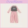 Childrens Spring Long Sleeve T Shirt And Pants Set With Letter Pattern For Girls Age 8 Plus