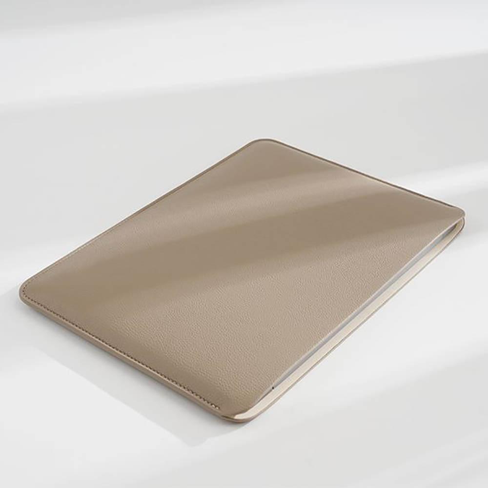 

New PU Laptop Bag Shockproof Ultra Thin Laptop Sleeve Case Business Large Capacity Notebook Cover Laptop 12-13.3 inch жёлтый