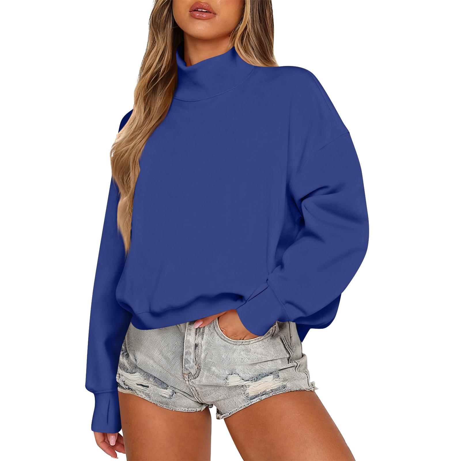 

Women s Sweatshirt Long Sleeve Casual Comfort Loose Lightweight Women s Sweatshirt M