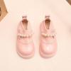 Girls' Soft Sole Leather Princess Shoes for 3-6 Year Olds (Spring/Summer/Autumn)