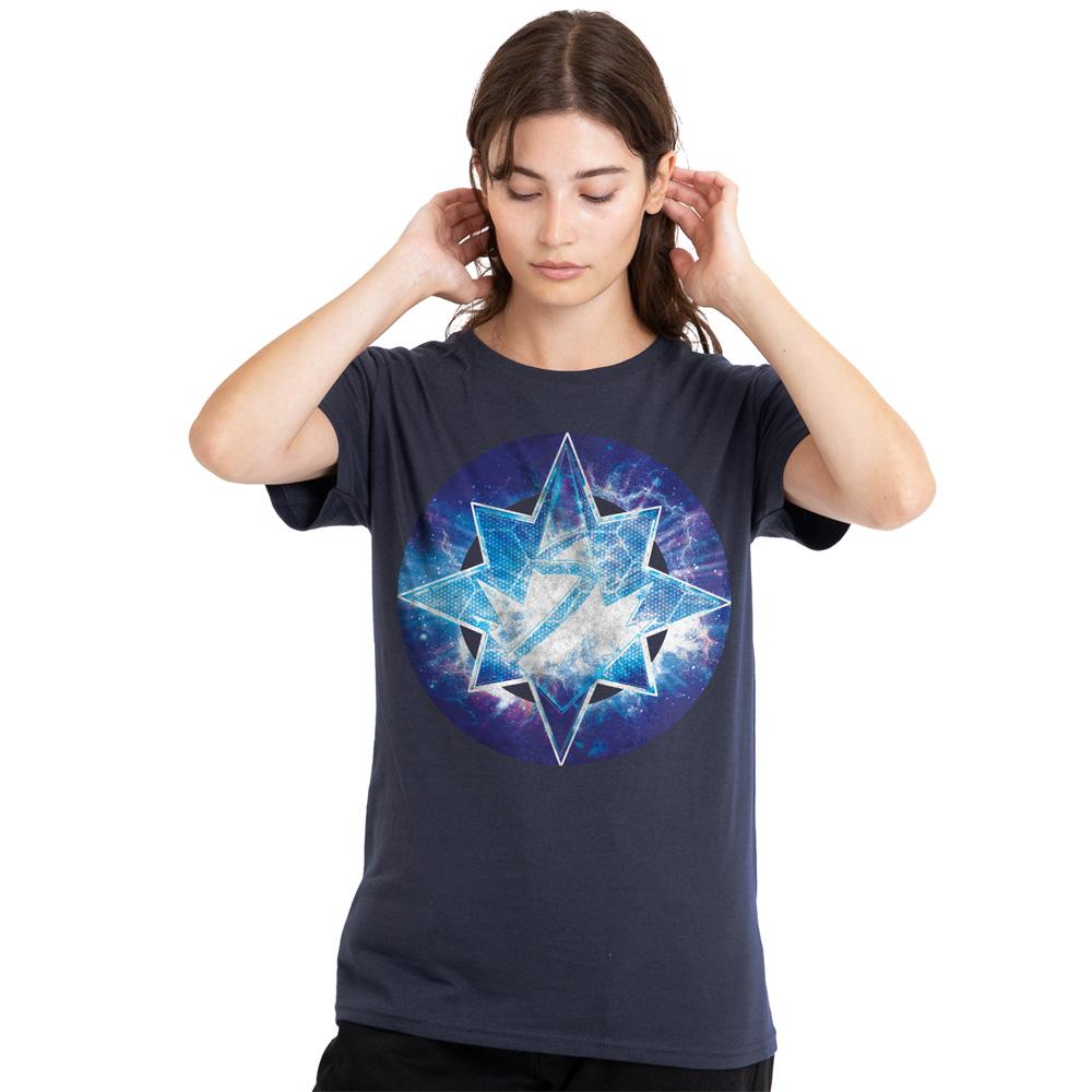 The Marvels Womens/Ladies Galaxy Logo T-Shirt