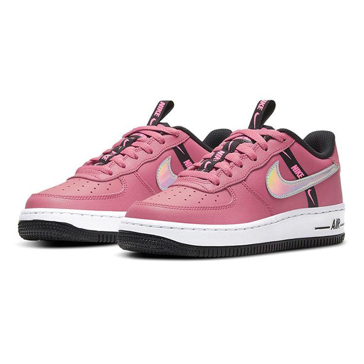 Nike Air Force 1 Low LV8 KSA Worldwide Pack Desert Berry Black GS CT4683-600