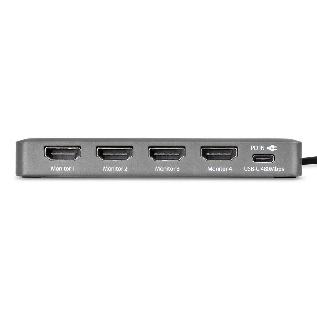 USB Cable Startech QUAD-USB-HDMI-ADAPT Grey