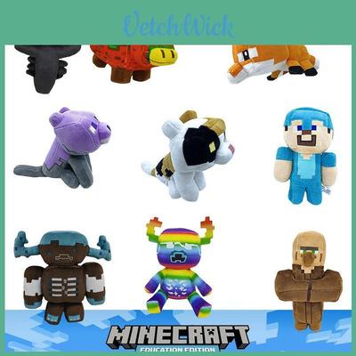 Minecraft Plüschtier, weiche Stofftierfigur, Kurzplüsch, 20-23 cm hoch