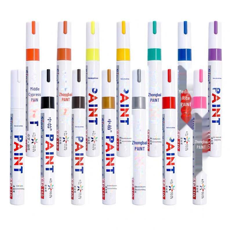 Waterproof Non-Fading Tire & Shoe Paint Pen Gold - Genuine 60