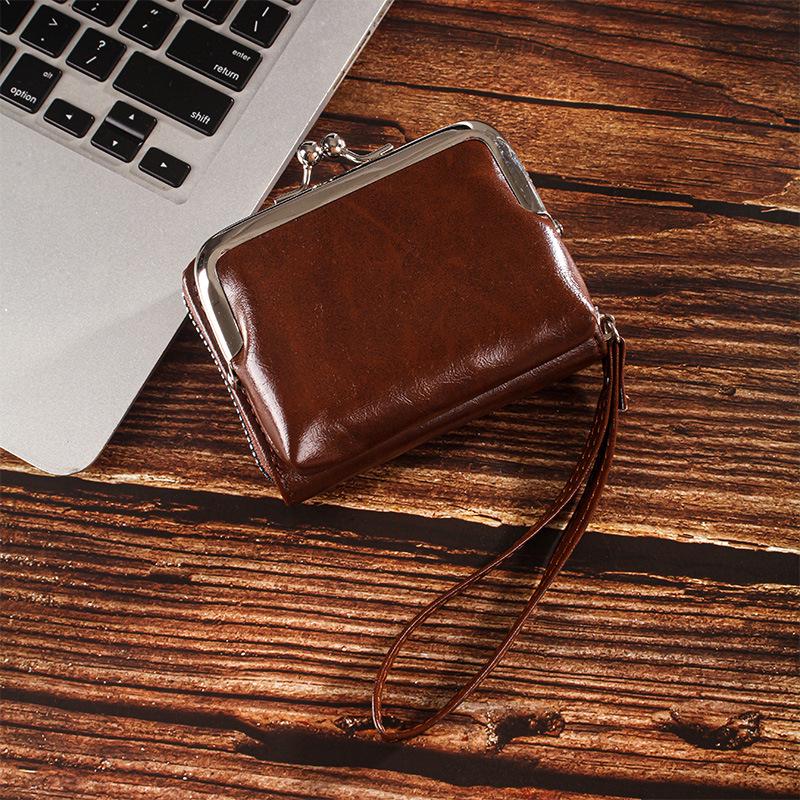 Snap Coin Purse and Multi-Card Slot ID Holder Zipper Wallet