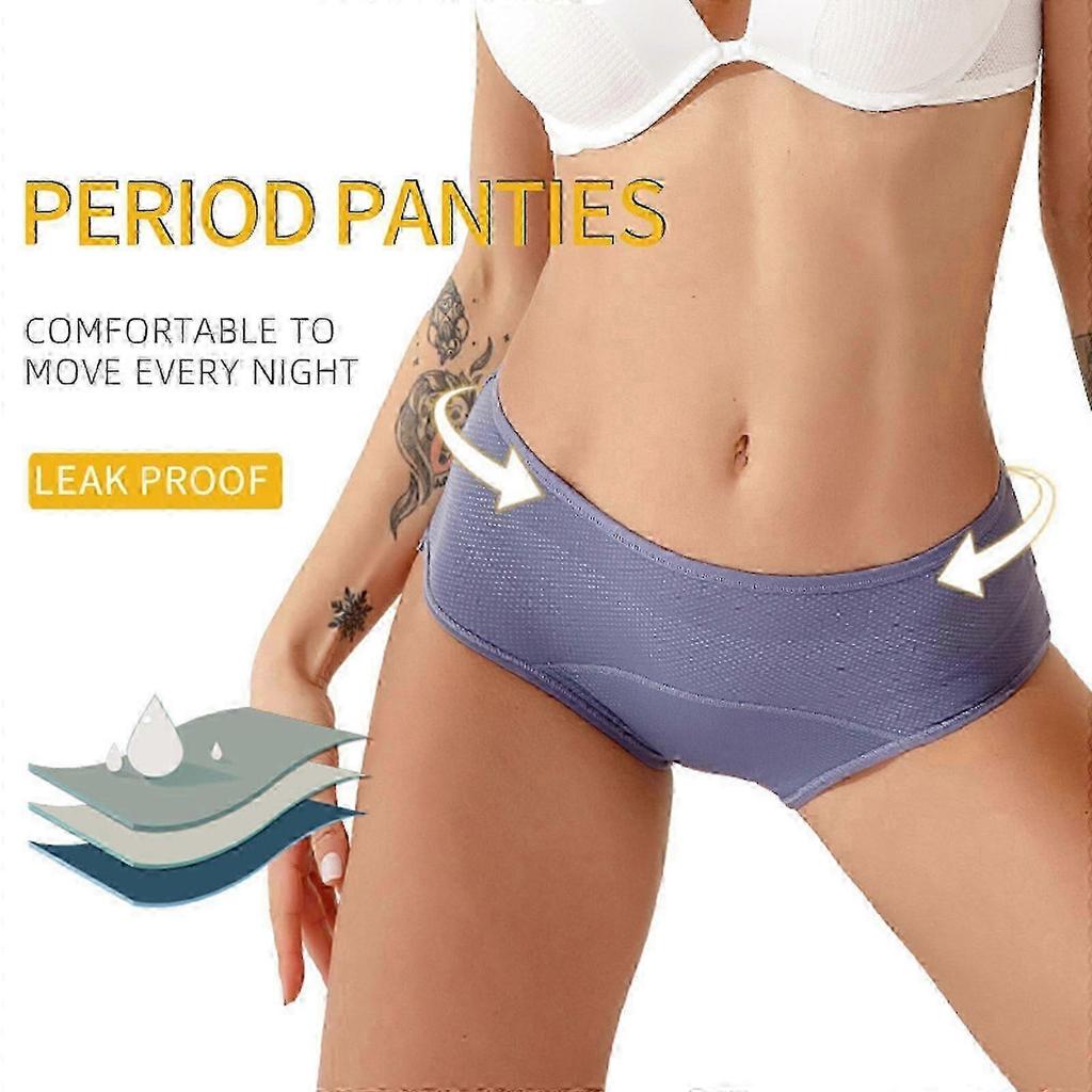 8x Women Everdries Leakproof Underwear Incontinence Leakproof Protective Panties