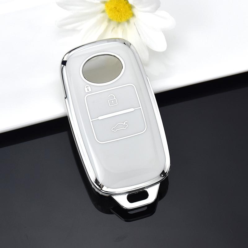 Tpu Key Holder Case For Daihatsu Rocky Car Key Cover For Toyota Raize Soft Remote Control Key Cover Keychain Auto Accessories