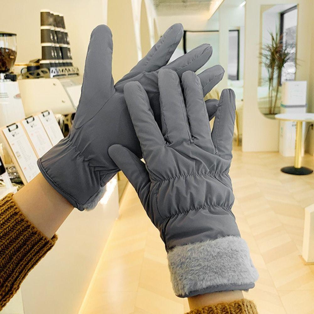 Windproof Cycling Gloves Non-slip Winter Gloves Fashion Riding Gloves