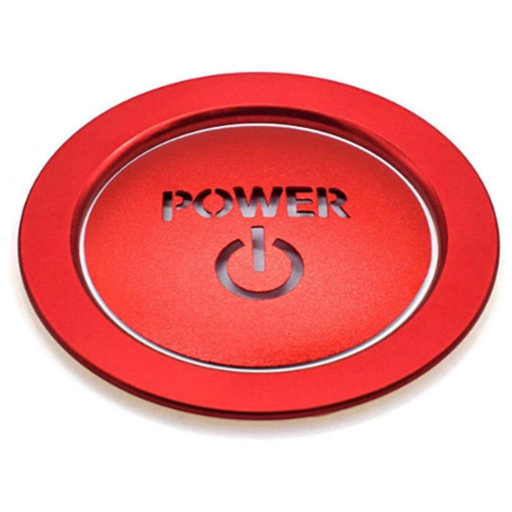 CHASO Engine Start Switch Button Ring Cover Set for Toyota Car POWER Power Button