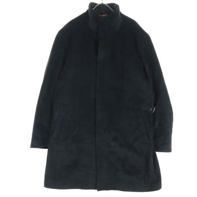 KANSAI YAMAMOTO Long Sleeve Stand Collar Coat 3L Gray Men's Used