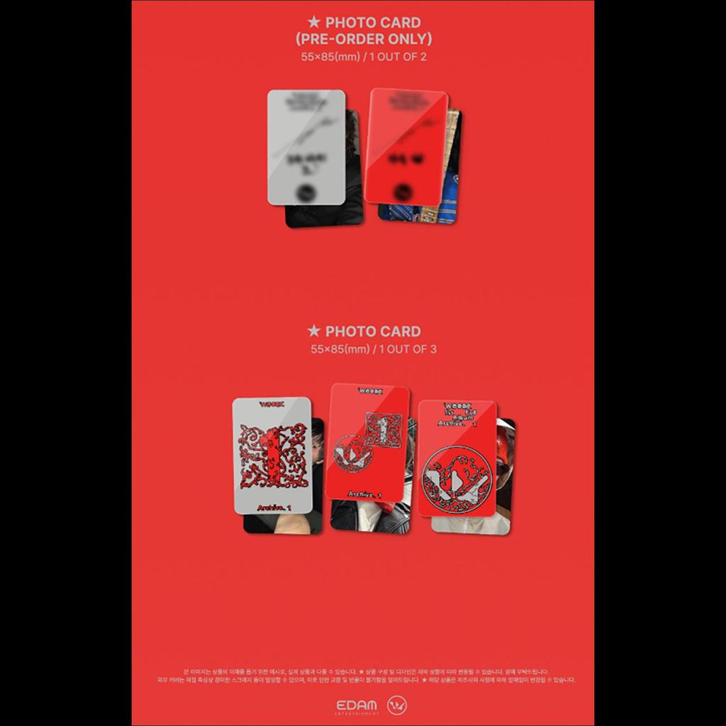 WOODZ [Archive. 1] Jewel Ver. / 1st Full Album + Free Gift