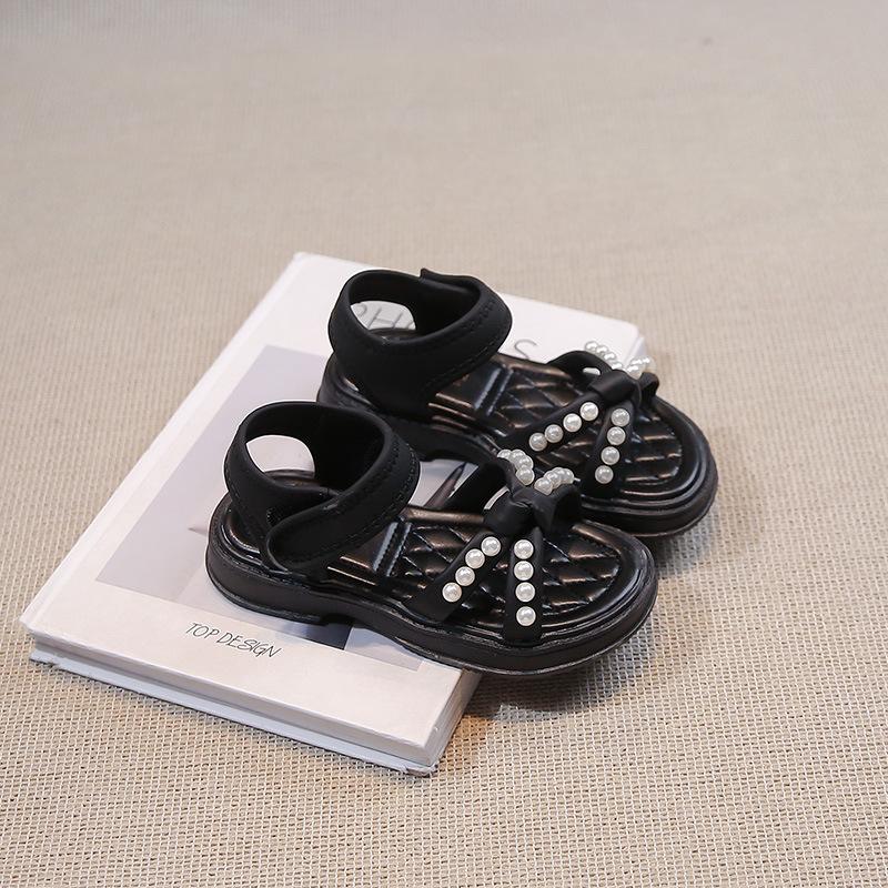 Foreign style fashion princess sandals 2025 summer new versatile casual shoes children soft-soled foreign style beach shoes