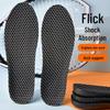 Ultra-Thick Graphene Arch Support Insoles: Anti-Odor, Antibacterial, Breathable for Flat Feet & Long Standing Comfort.