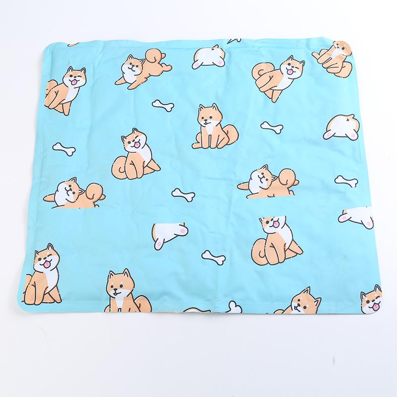 Summer Cool Cartoon Ice Pad: Cute Cooling Seat Cushion for Office, Car, or Home