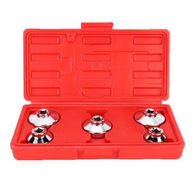 5Pcs Universal Oil Filter Socket Set Cap Wrench Kit Removal Tool Car Repairing Tools