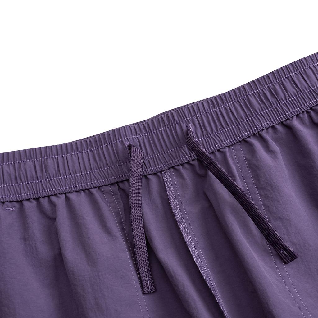 Anta Outdoors Woven Sports Long Pants Summer Casual Pants Women bottoms Phantom-Purple 962626501-3