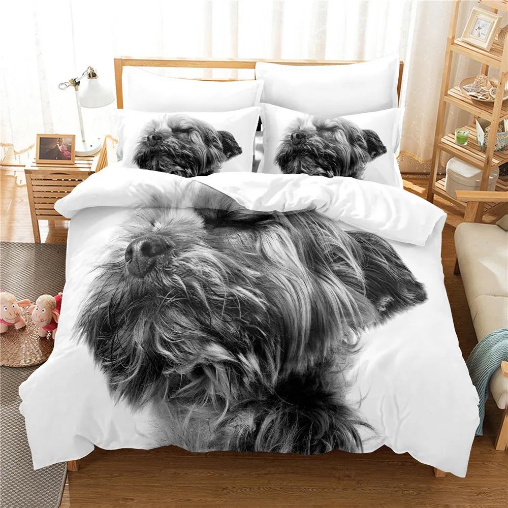 Comforter Cute Sleep Pug Dog Bedding Set For Adults And Children S Full Queen King Bedroom Home Textile Comforter
