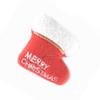 Soft Plush Toy Christmas Theme Adorable Fine Sewing Bite Resistant Stuffed Toy for Pets Type 5