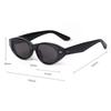 Trendy Tortoise Shell Cat Eye Sunglasses Women Men Green Big Rivets Cateye Sun Glasses Shades Female Oculos De Sol