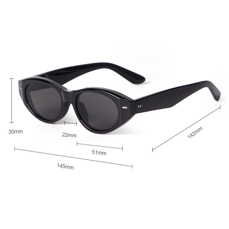 Trendy Tortoise Shell Cat Eye Sunglasses Women Men Green Big Rivets Cateye Sun Glasses Shades Female Oculos De Sol