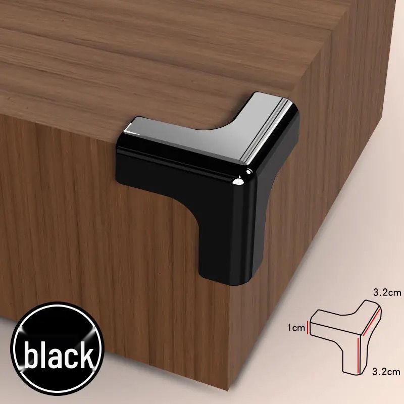 T-Shaped Anti-Collision Corner Protector for Tables and Cabinets