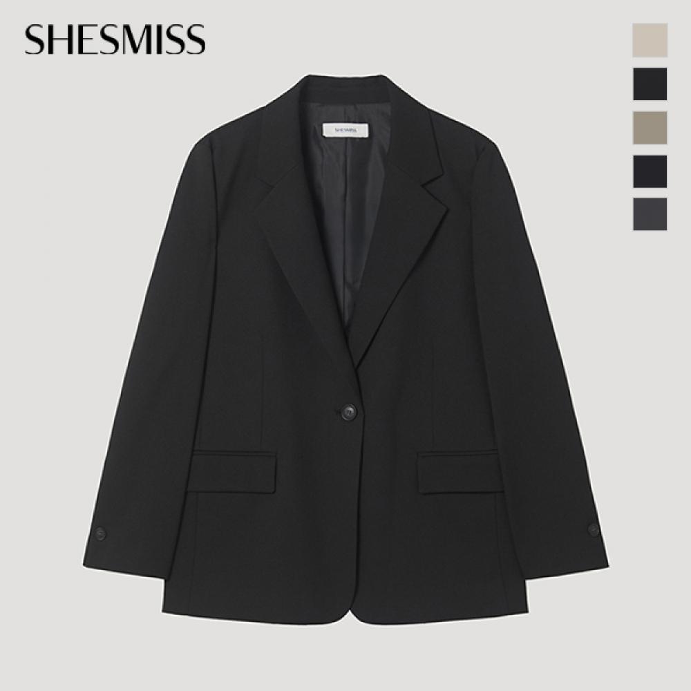  She S miSS  One Button Single Jacket Swwjkp12020