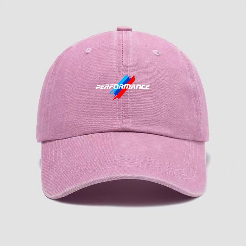 Fashion Car Baseball Cap Visor Sun Hat Unisex Adjustable Sunscreen Hat For BMW Performance E46 E39 E60 F10 F20 F30 F15 F16