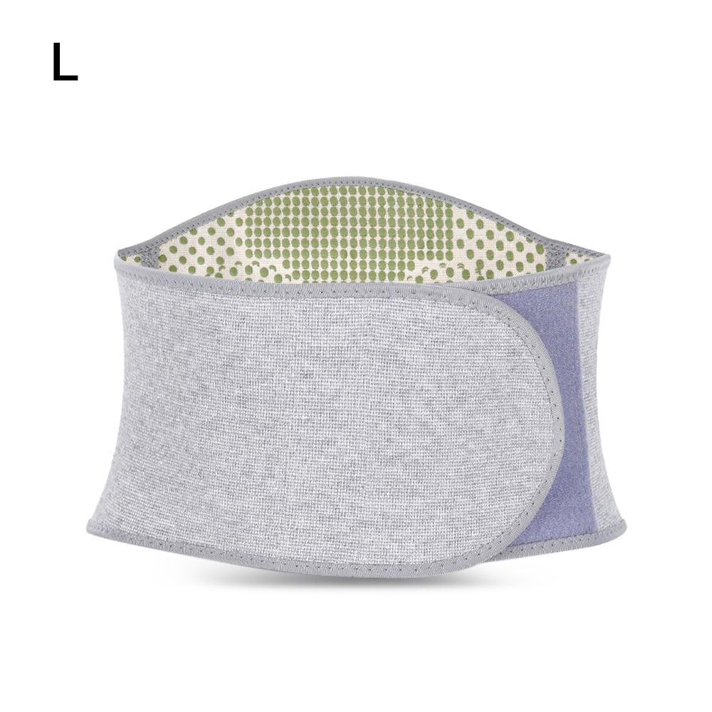 

Горячая полынная терапия Пояс для талии и живота Регулируемый поясничный бандаж для спины Полезный согревающий пояс L