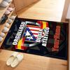 Atletico Madrid Customizable Name Floor Rug Office Rug Perfect for Outdoor Entryway Dormitory Decorate room Antislip Carpet Decorate Offices
