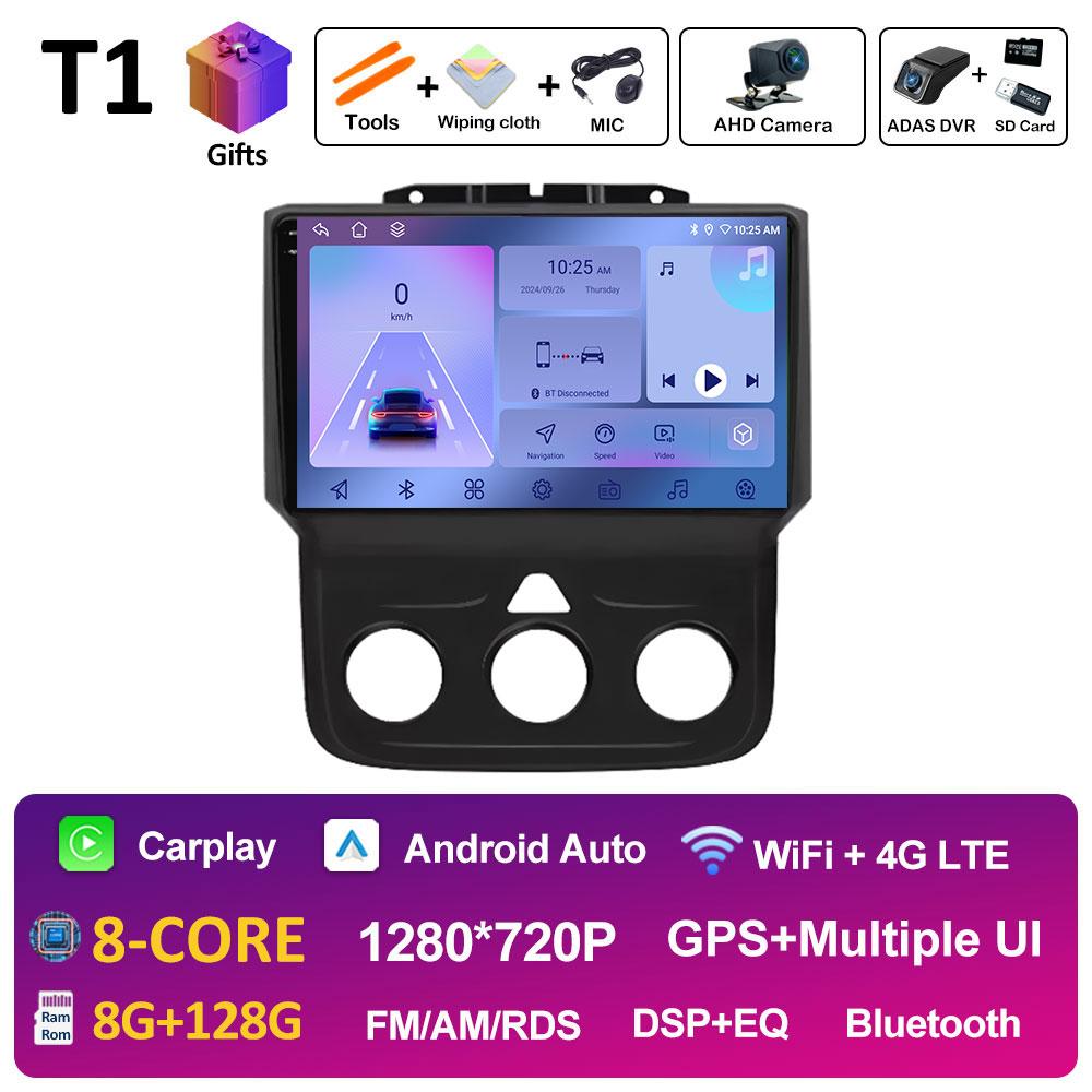 GPS Android Smart System For Dodge Ram 1500 2500 3500 2013 2014 2015 2016 2017 2018 DSP Stereo Car Multimedia Video Player WIFI