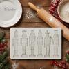 Holiday Crafting Molds Nutcracker Fondant Molds, Christmas Soldier Pattern Silicone Xmas Resin Baking Figurine Multicolor Cake Decor Mold for
