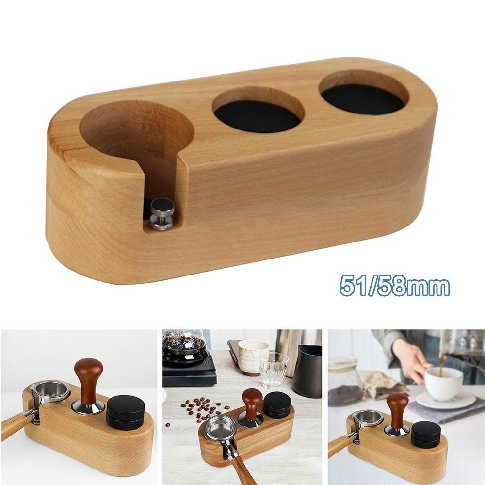 

Станция для трамбовки отверстий. Подставка для деревянного тамперного коврика. Держатель для тампера. Станция для трамбовки фильтра для кофе эспрессо.