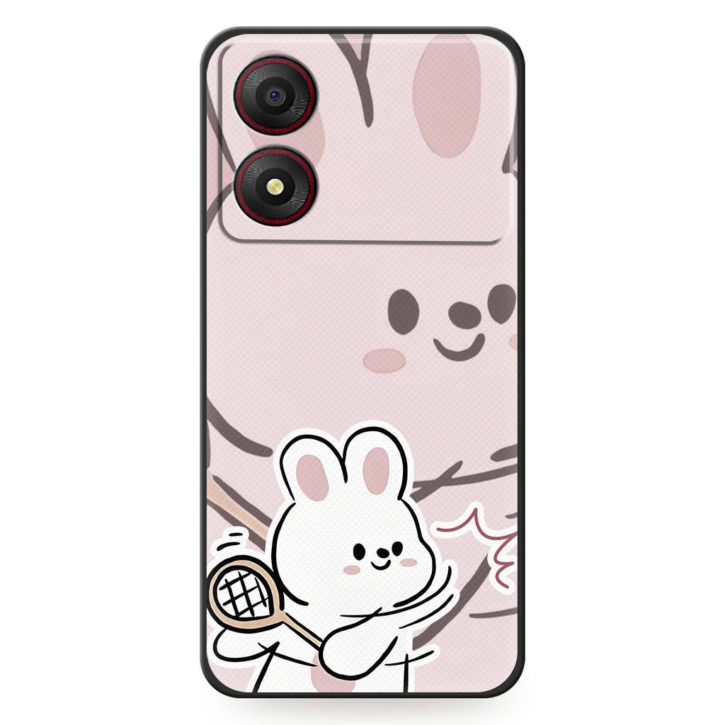 Anti-knock Fashion Design Phone Case For ZTE Blade A34 Graffiti Back Cover Phone Pouch Anti-dust TPU Couple Cute Durable