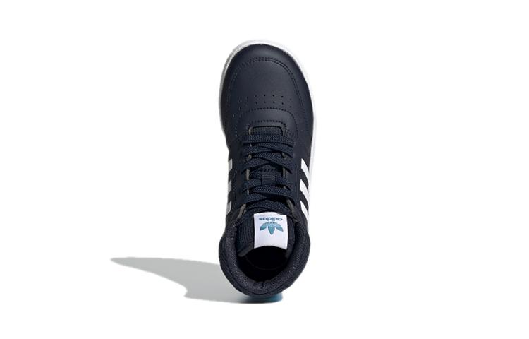 Adidas Originals Drop Step 360 C Comfortable Abrasion Resistant Abrasion Resistant Mid top Kids' Skateboarding Shoes FX4896