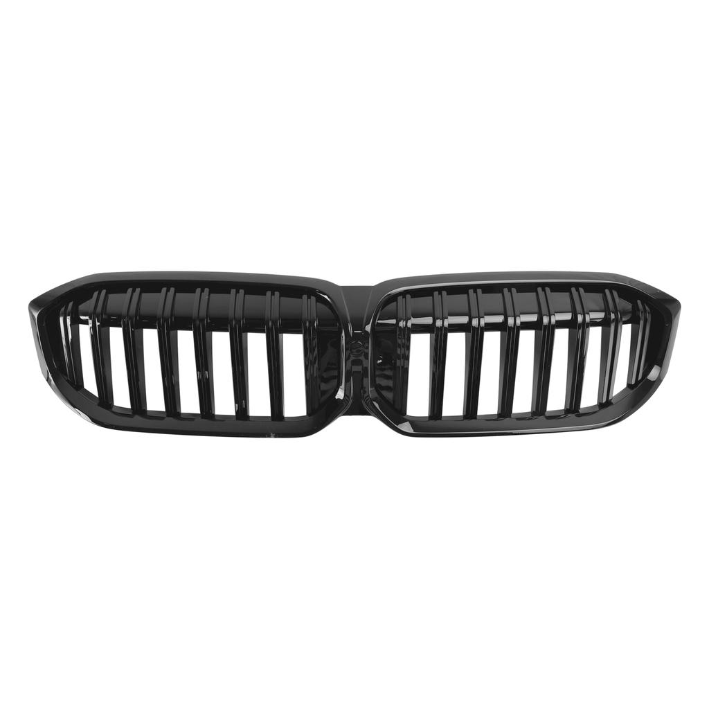Gloss Black Front Kidney Grille Grill Fit BMW G20 320i 330i M340i 2023-2024